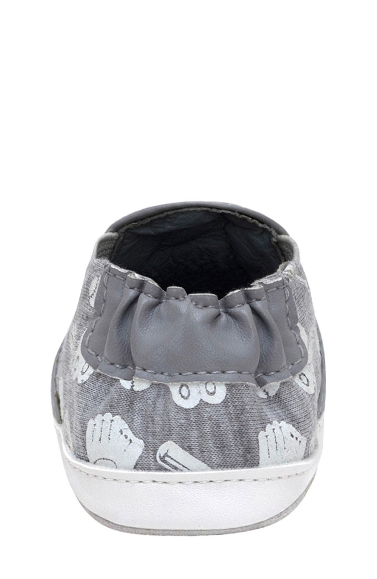 Robeez<sup>®</sup> Baseball MVP Glow in the Dark Crib Shoe, Alternate, color, 