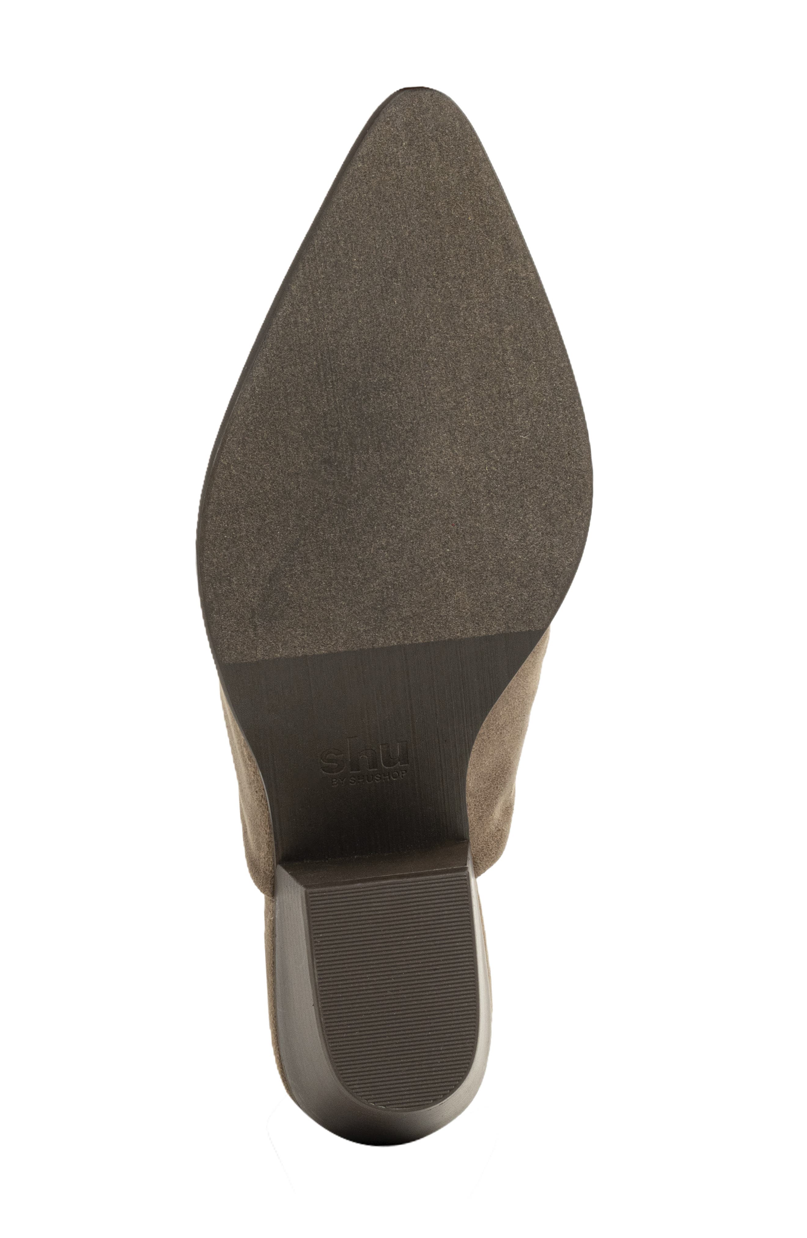 Nicky Pointed Toe Mule, Alternate, color, TAUPE SUEDE