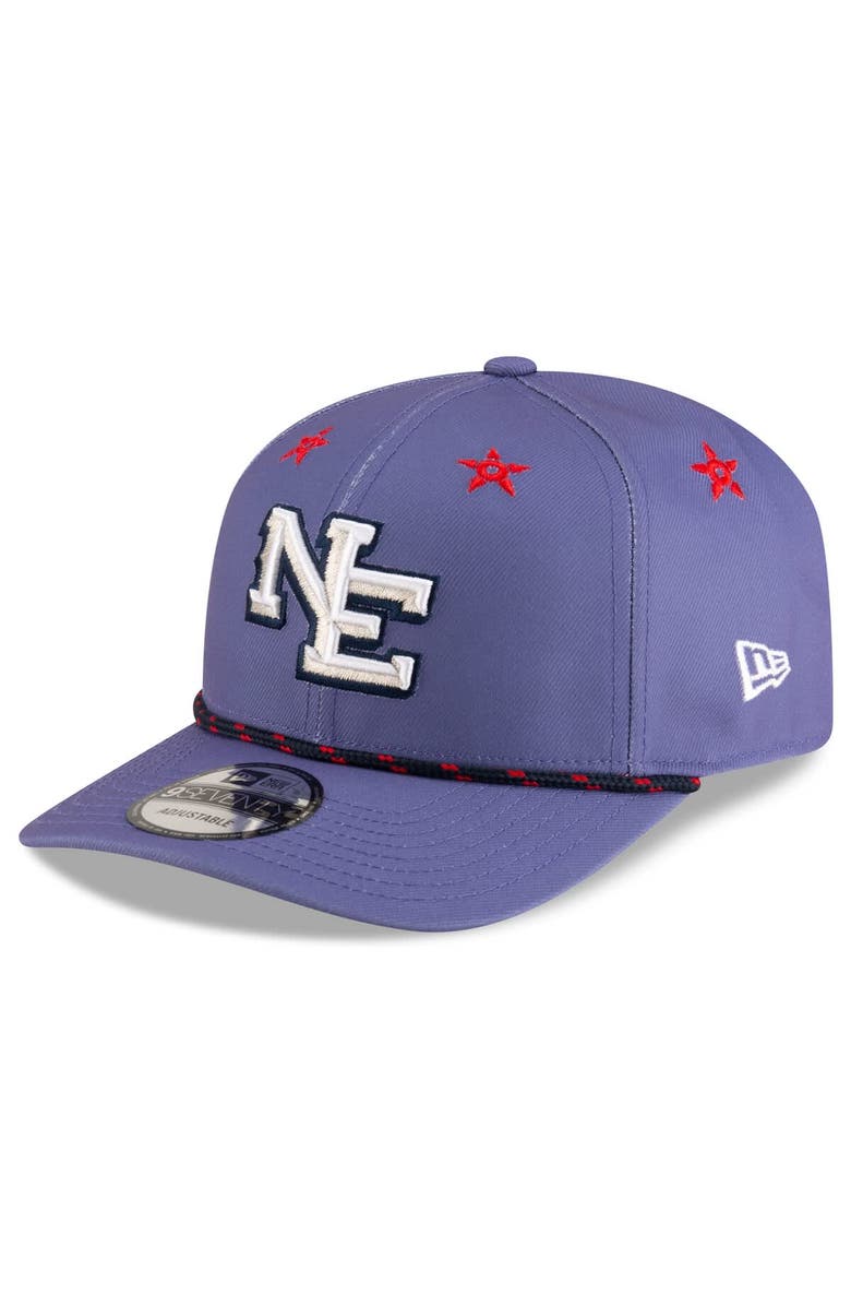 New Era Men's New Era  Meadow Blue New England Patriots 2025 Rivalries Collection Sideline 9SEVENTY Adjustable Hat, Main, color, 