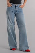 KUT from the Kloth Jodi High Waist Relaxed Straight Leg Jeans