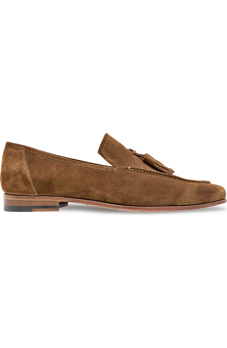 Mezlan English Tassel Loafer, Alternate, color, Chestnut