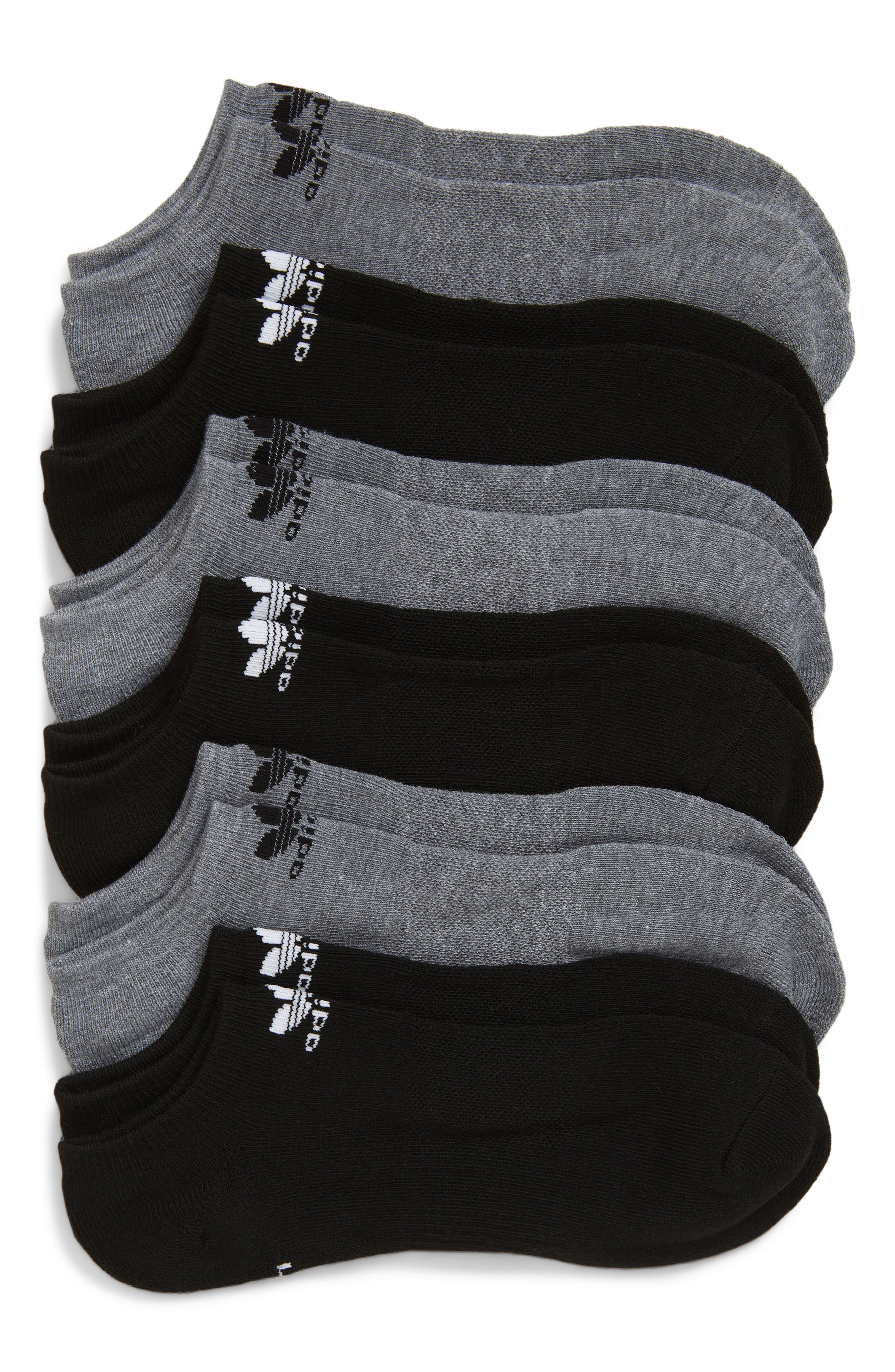 adidas Originals 6-Pack Original Trefoil No-Show Socks