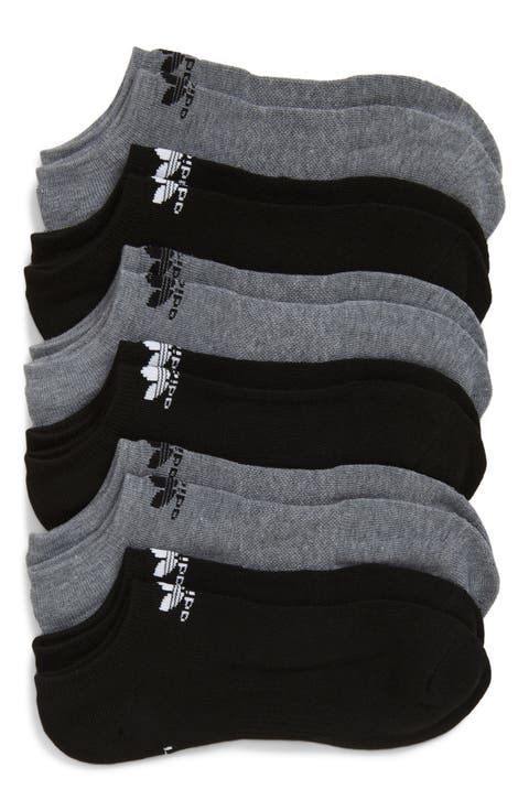 Originals 6-Pack Original Trefoil No-Show Socks
