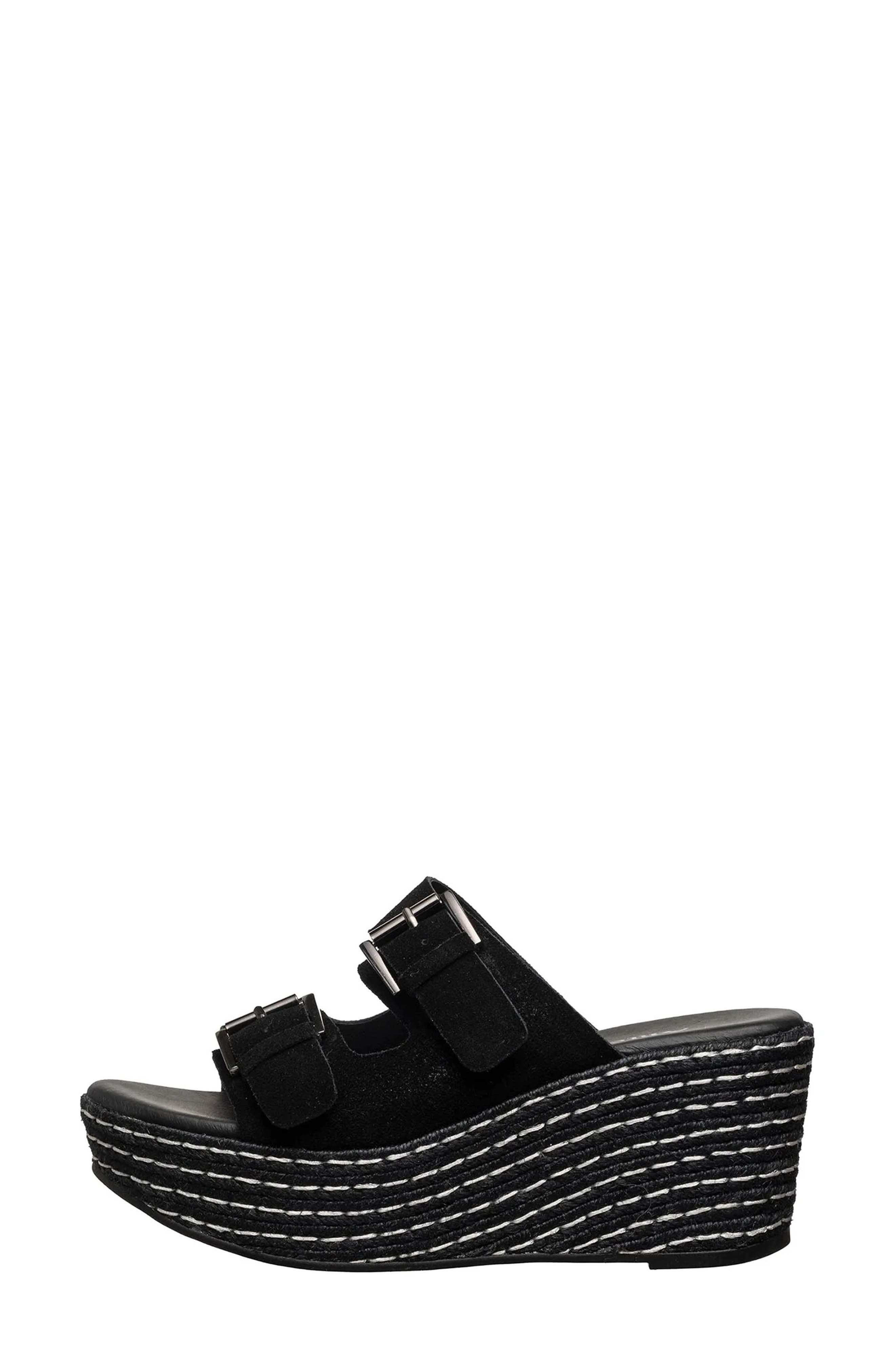 ANTELOPE Hudson Platform Wedge Sandal, Alternate, color, Black