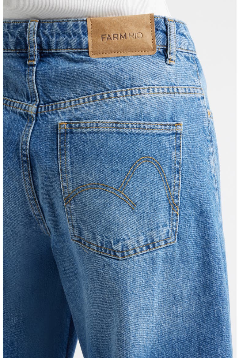 Mistical Wide Leg Jeans, Alternate, color, DENIM