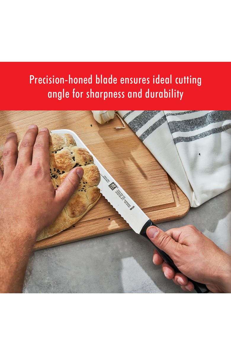 ZWILLING Twin Signature 8-Inch Serrated Bread Knife, Alternate, color, Silver