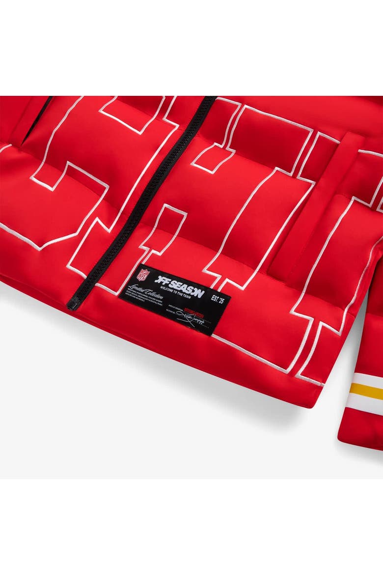 Unisex  Red Kansas City Chiefs Team Puffer Jacket, Alternate, color, Red
