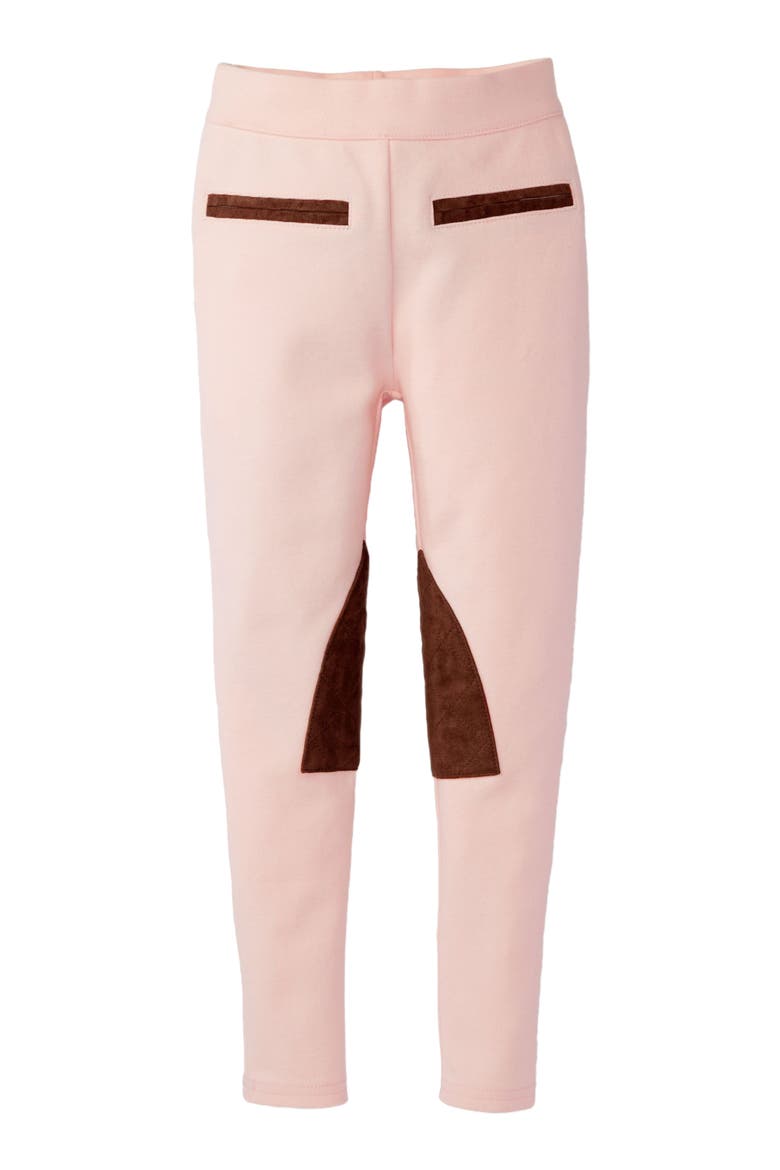 Girls' Ponte Riding Pant, Infant, Main, color, Light Pink
