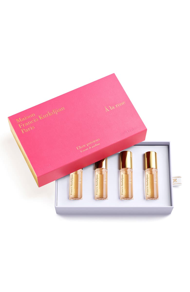 Maison Francis Kurkdjian À La Rose Extrait de Parfum Travel Set, Main, color, 