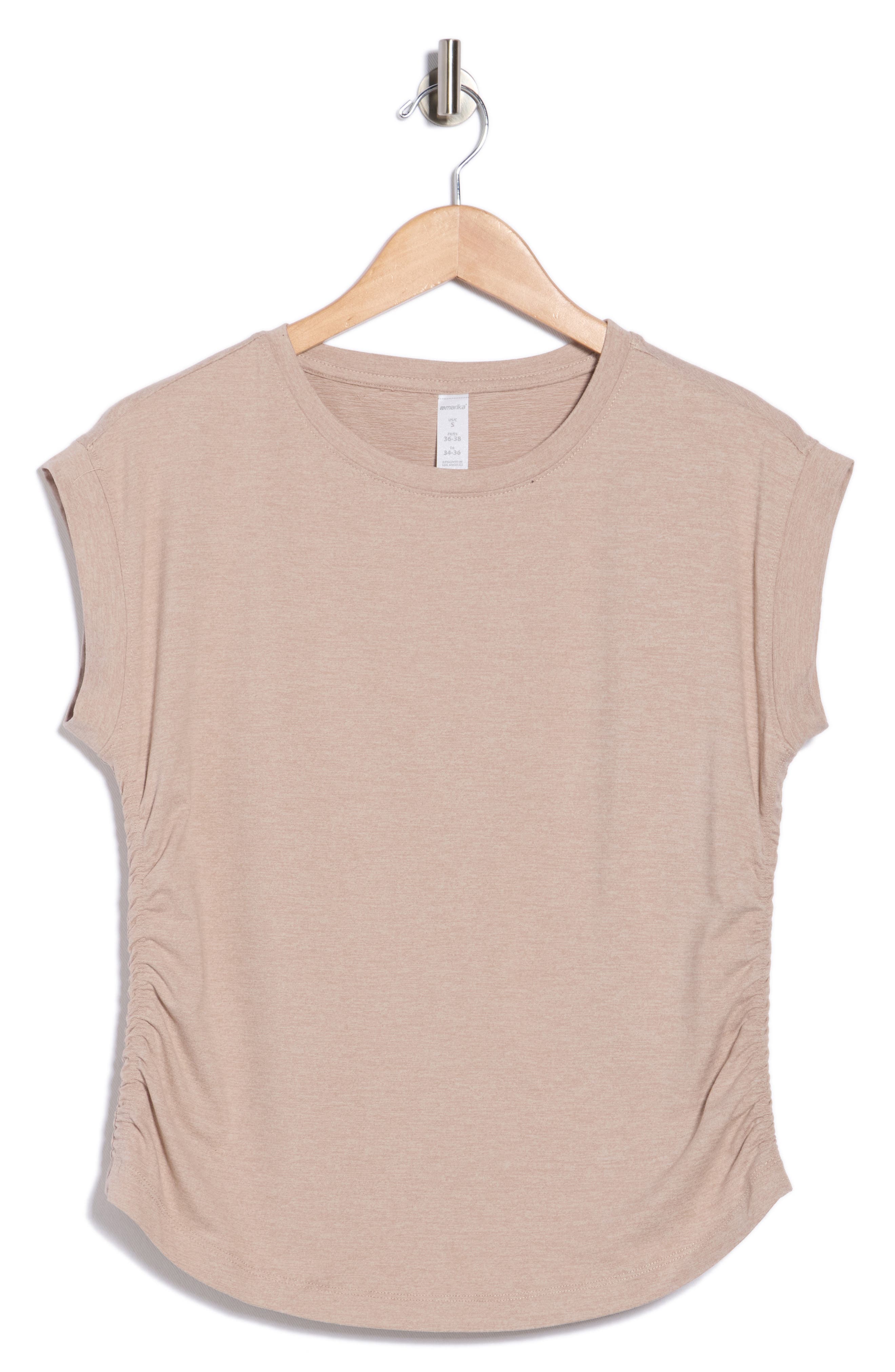 MARIKA Zoey Ruched Tank