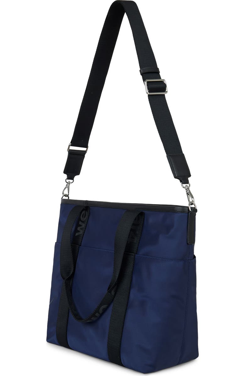 WE-AR4 The Anywhere Nylon Tote, Alternate, color, Blue