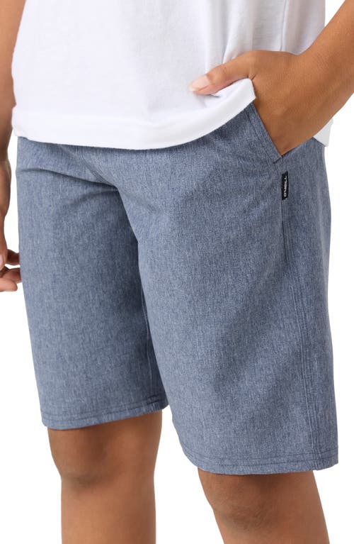 O'neill Kids' Reserve Heathered Swim Trunks In Heather Navy