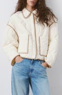 MANGO Quilted Jacket