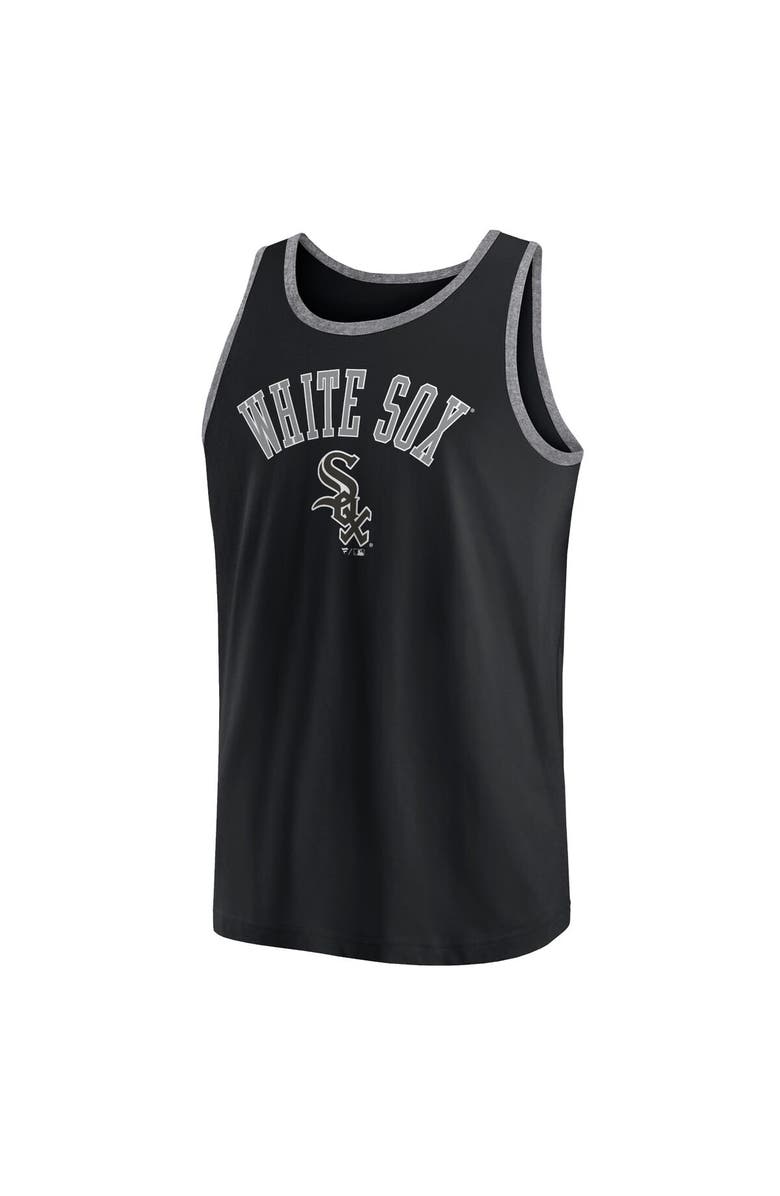 FANATICS Men's Fanatics Black Chicago White Sox Bet Tank Top, Alternate, color, Black