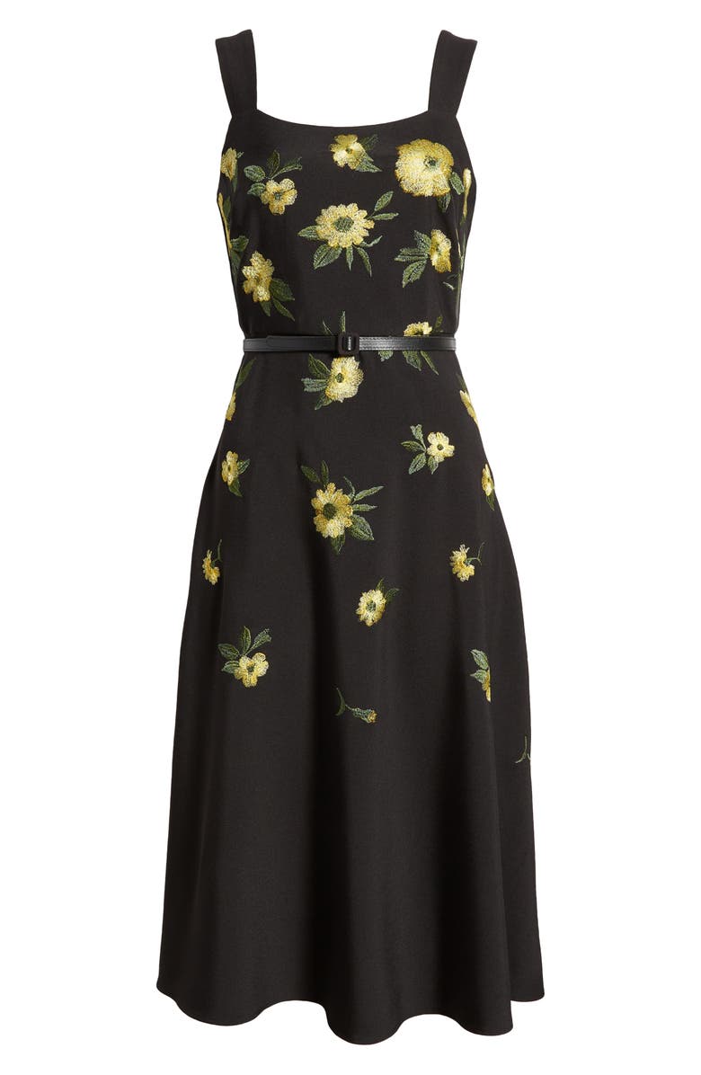 navy blue dress for baby girl Anne Klein | Dresses | Anne Klein Womens Sleeveless Selfsash Eyelet  Fitandflare Dress main image 1