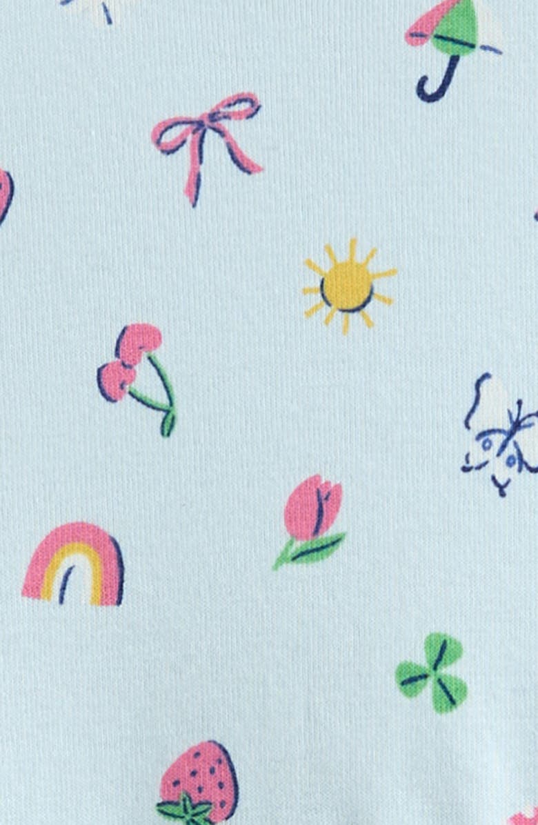 Tucker + Tate Kids' Print Racerback Dress, Alternate, color, Blue Delicate Rainy Day