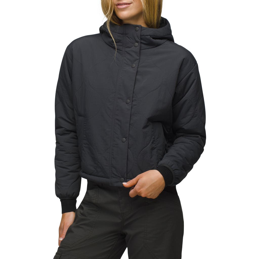 prAna Encinitas Quilted Jacket in Charcoal  product