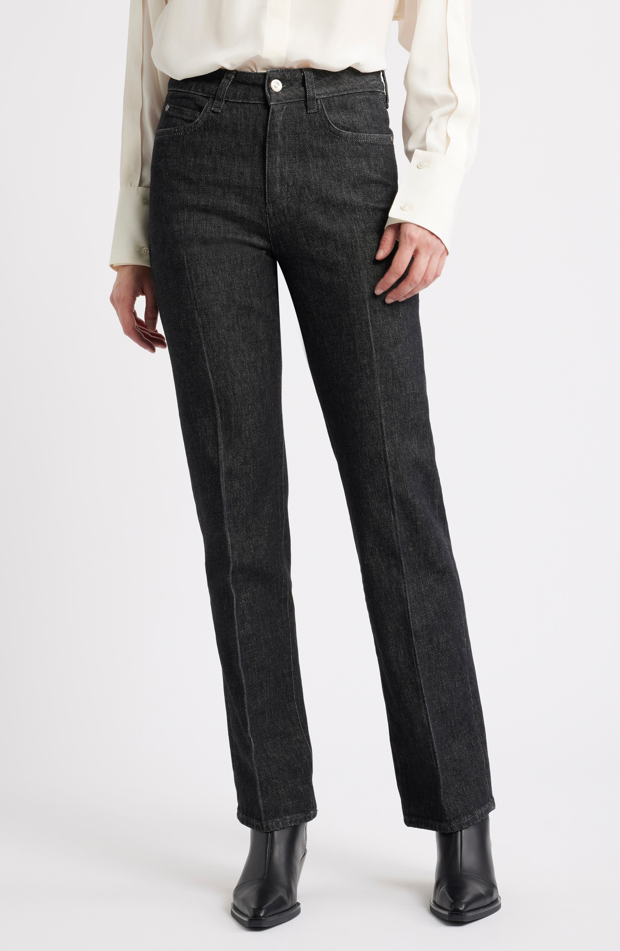 BOSS Parkway Slim Straight Leg Jeans