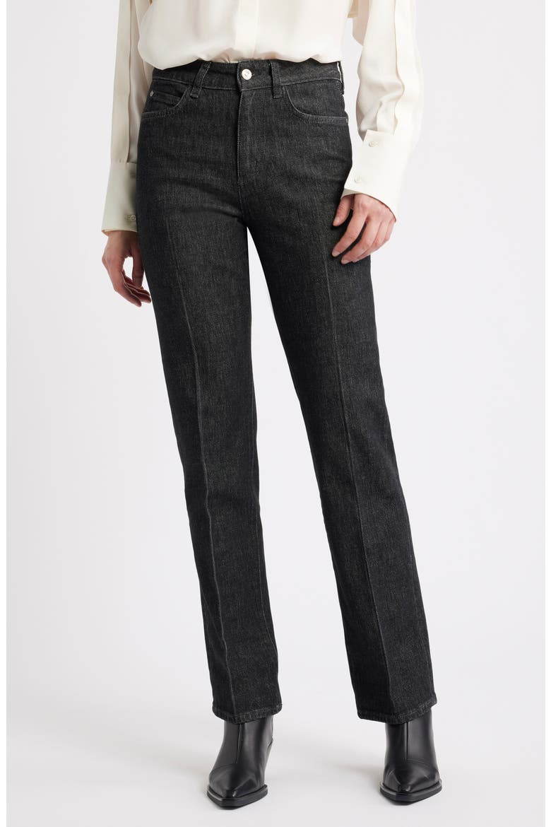Parkway Slim Straight Leg Jeans, Main, color, CHARCOAL