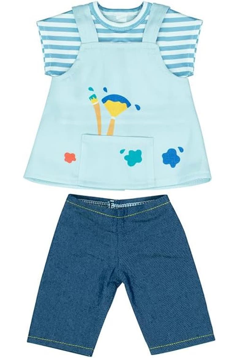 Artist Doll Set 15 inch, Main, color, Blue Multi
