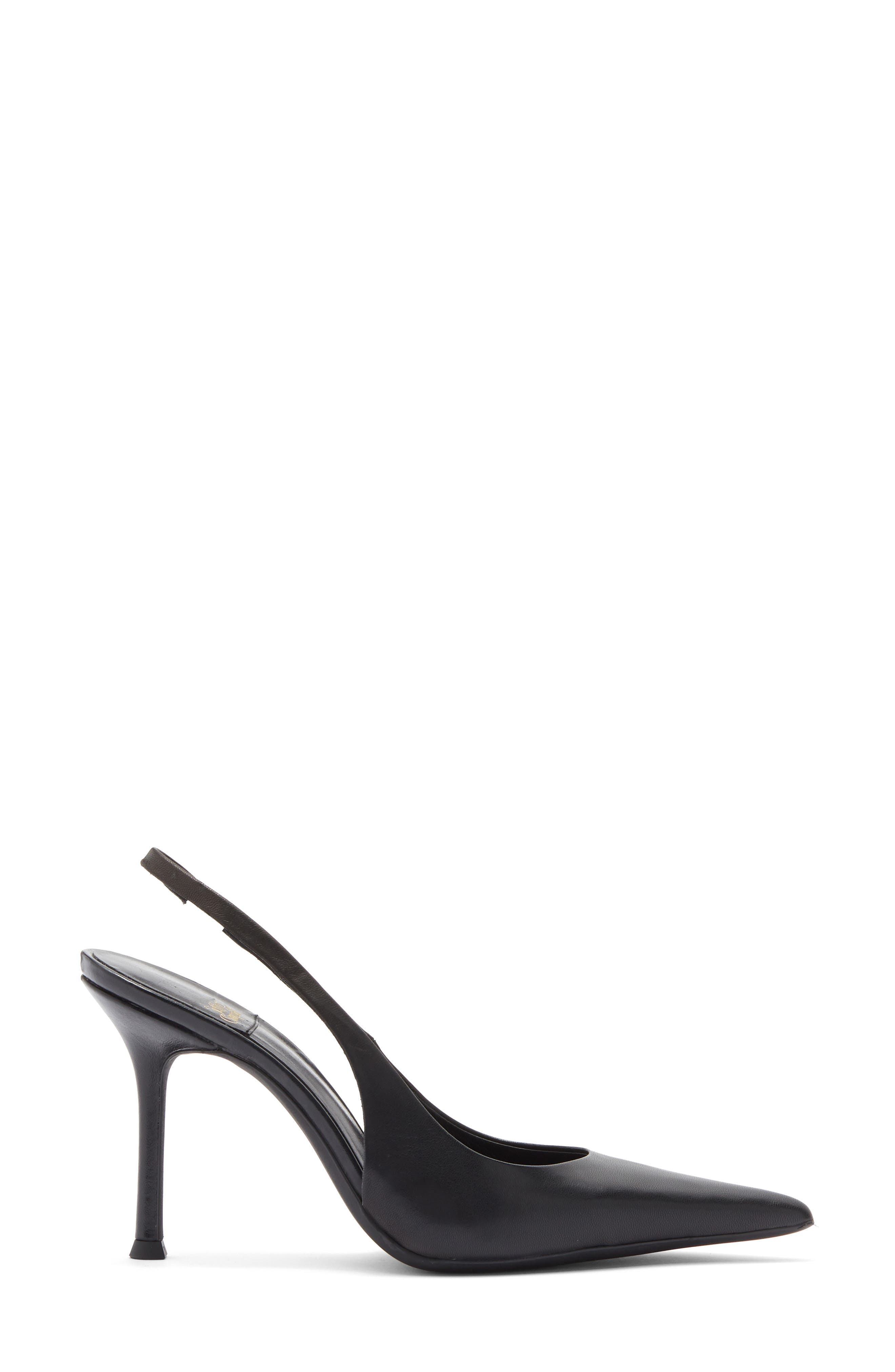 Jeffrey Campbell Fusion Slingback Pump, Alternate, color, Black
