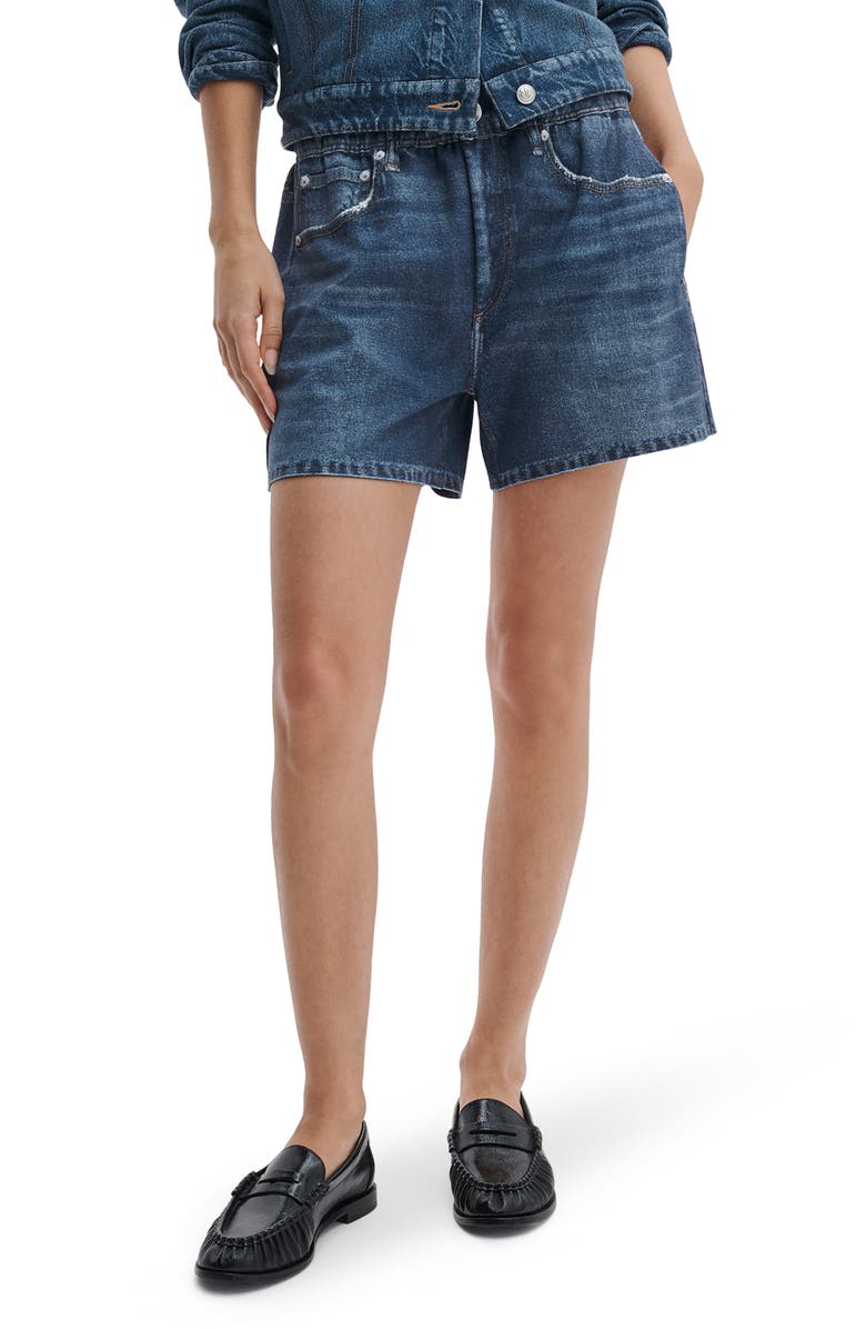 rag & bone Miramar Cotton Terry Walking Shorts, Main, color, Scott
