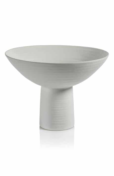 Zodax Nurana Funnel Ceramic Bowl