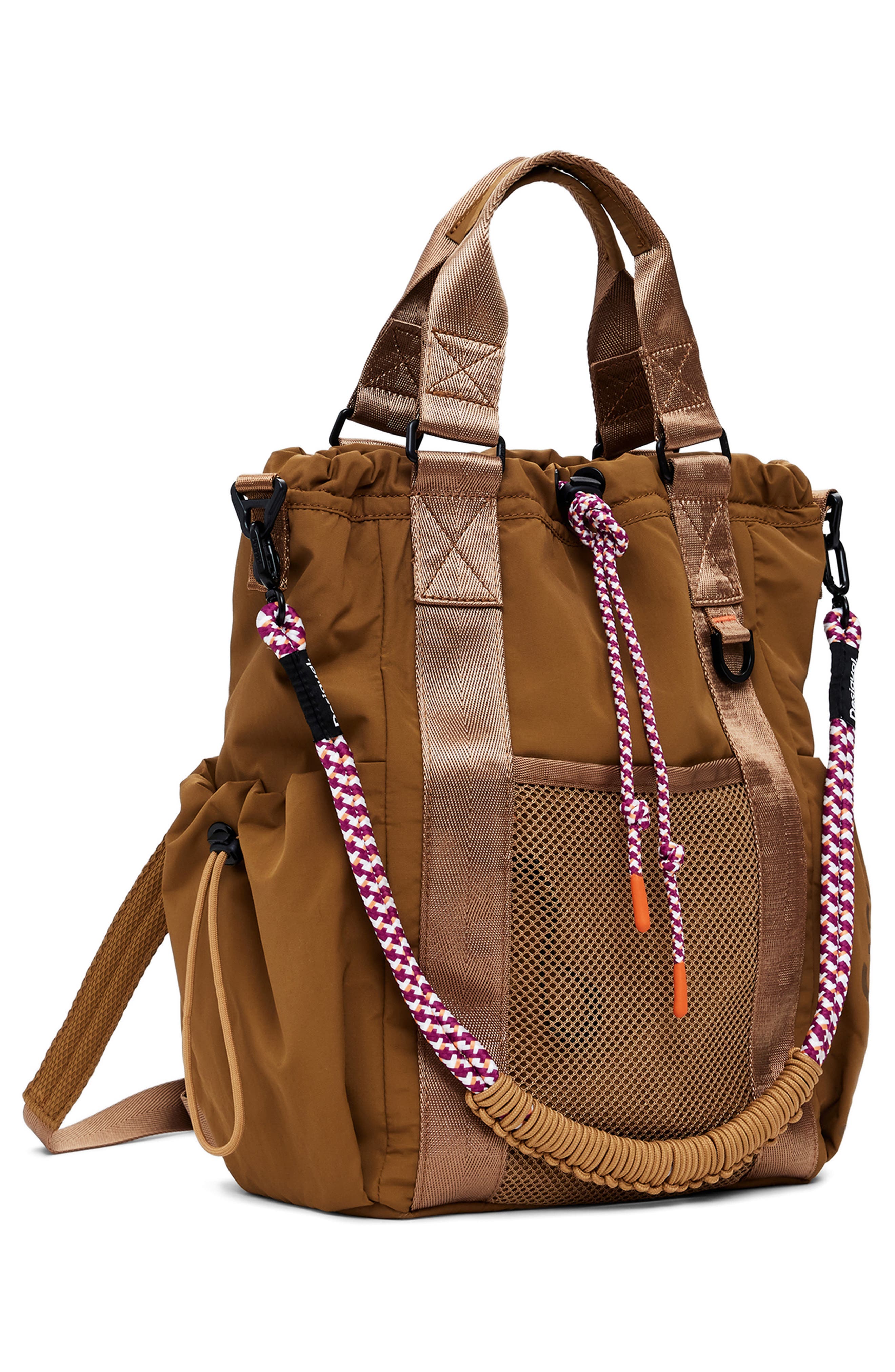 Desigual Medium Nylon Backpack, Alternate, color, 