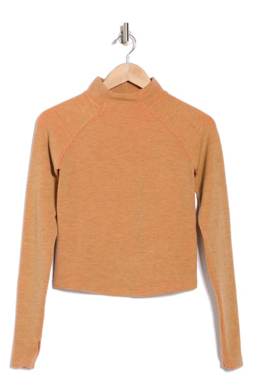 Free People Cool Down Base Layer In Camel Heather