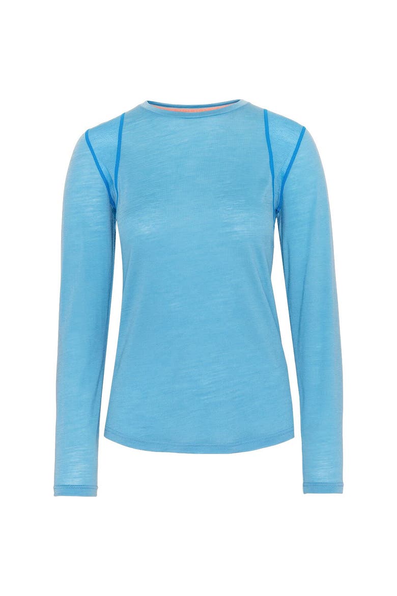 Embla Wool Long-Sleeve Top - Women's, Alternate, color, Ocean