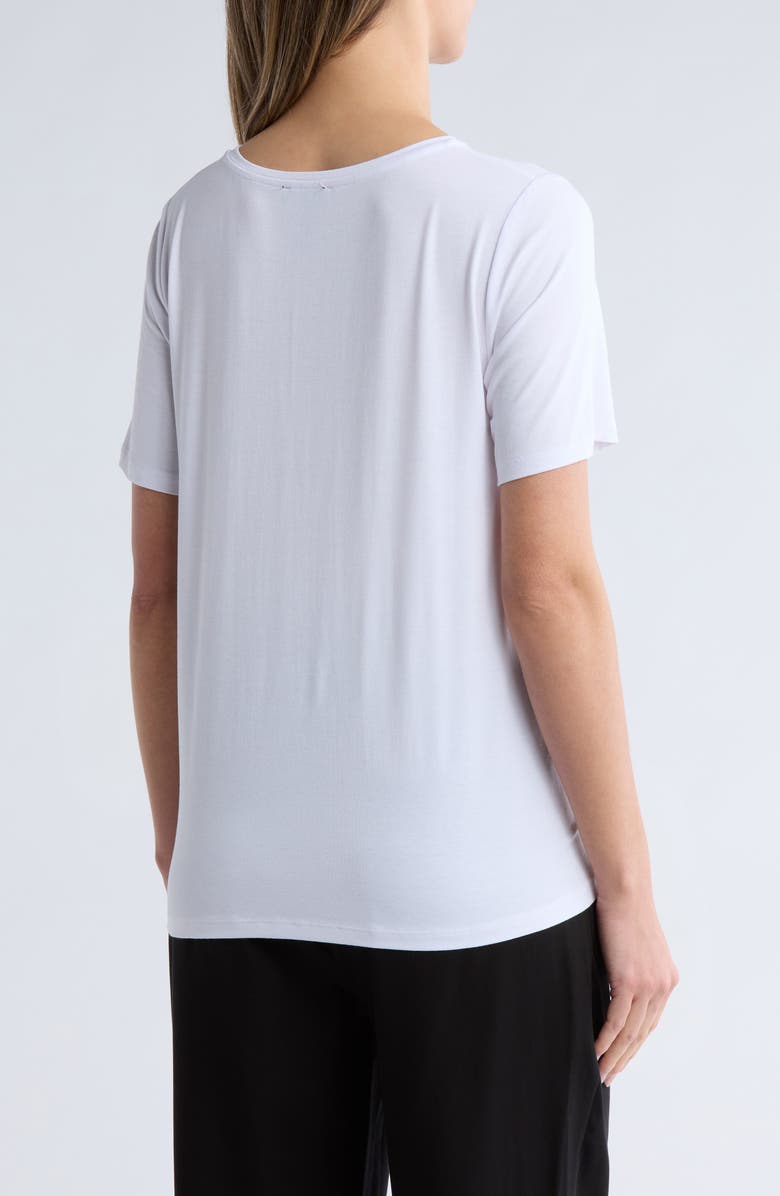 Eileen Fisher Crewneck T-Shirt, Alternate, color, White