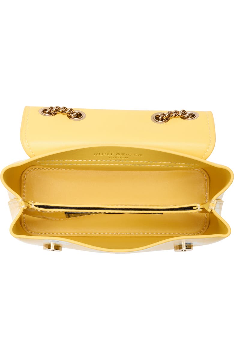 Kurt Geiger London Hampstead Mini Crossbody Bag, Alternate, color, Yellow