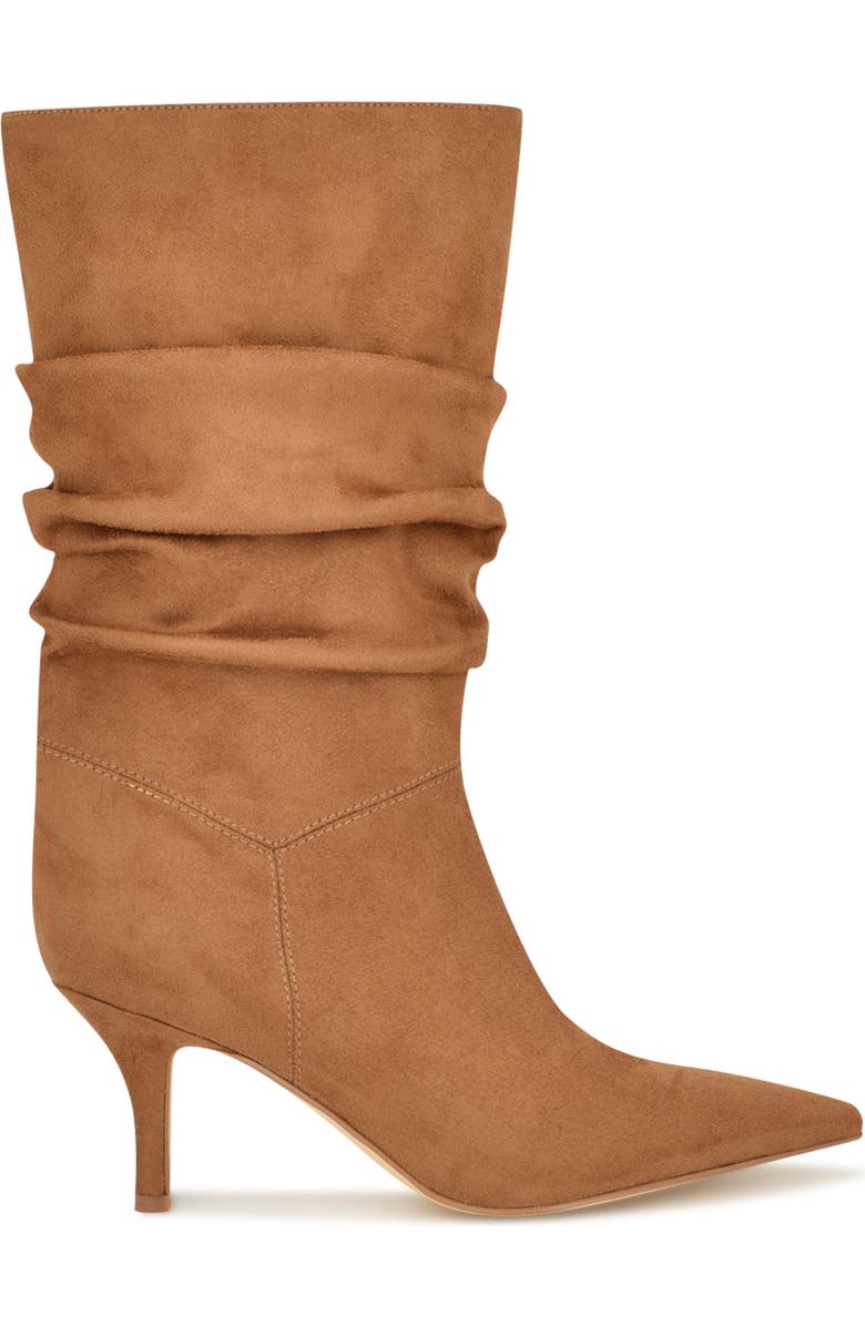 Nine West Mycki Slouch Boot, Alternate, color, Dark Natural