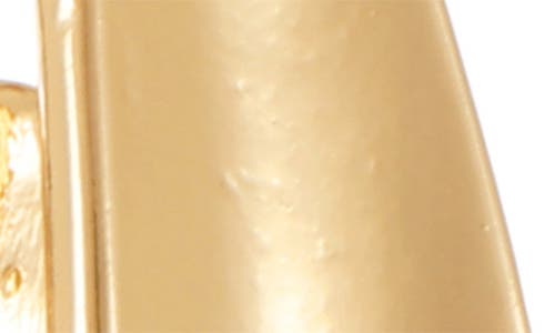 Ettika Draped Concave Hoop Earrings In Gold