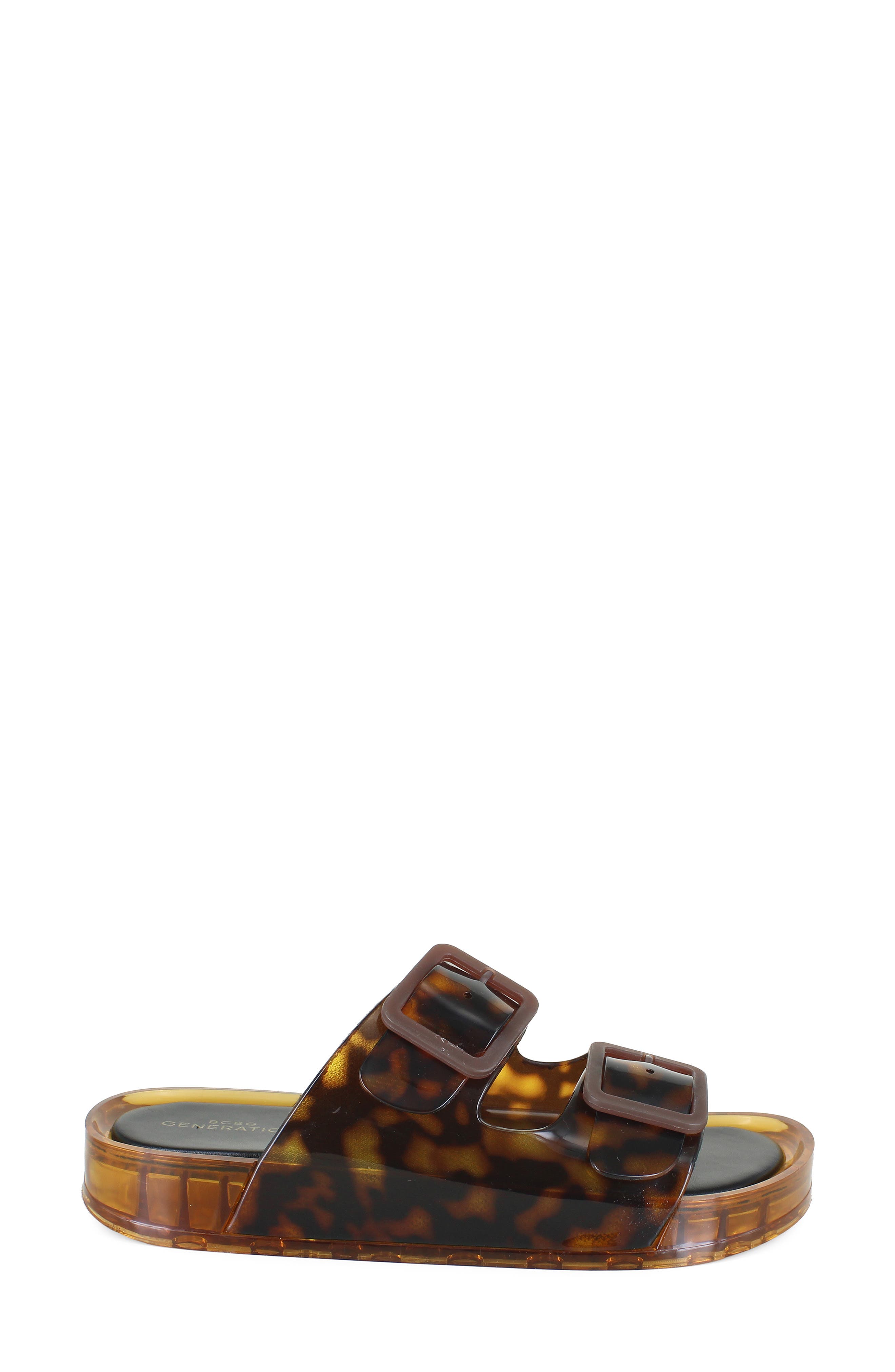 Marli Slide Sandal, Alternate, color, MULTI TORTOISE