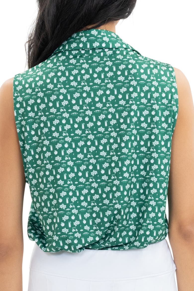 The Country Club - Ladies Sleeveless Golf Polo, Alternate, color, Green