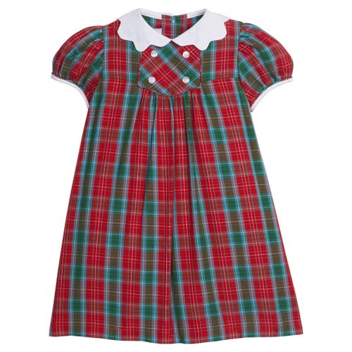 Little English Kids' Fallon Dress in Highlands Tartan 