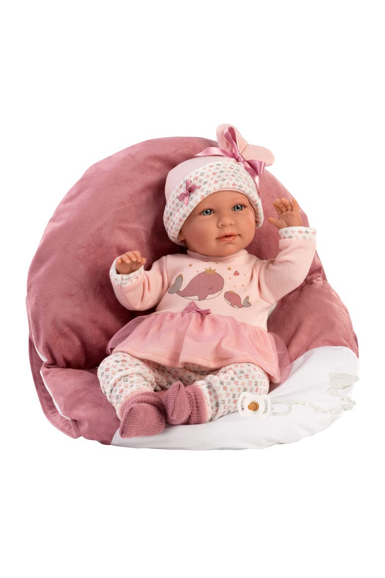Selena 17" Crying Articulated Baby Doll, Alternate, color, NO COLOR