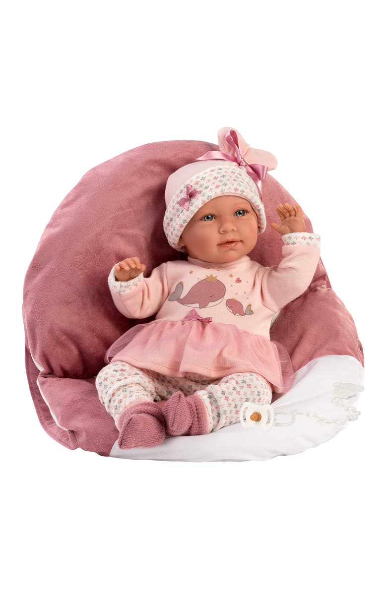 Llorens Selena 17" Crying Articulated Baby Doll, Alternate, color,