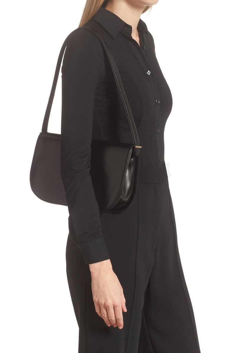 The Row Marion Leather Shoulder Bag, Alternate, color,