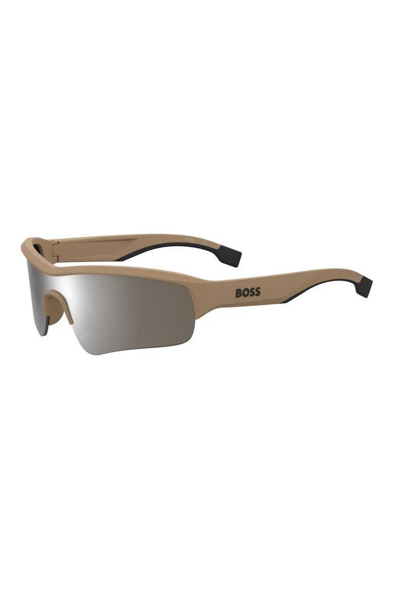 Shield Sunglasses, Alternate, color, BEIGE