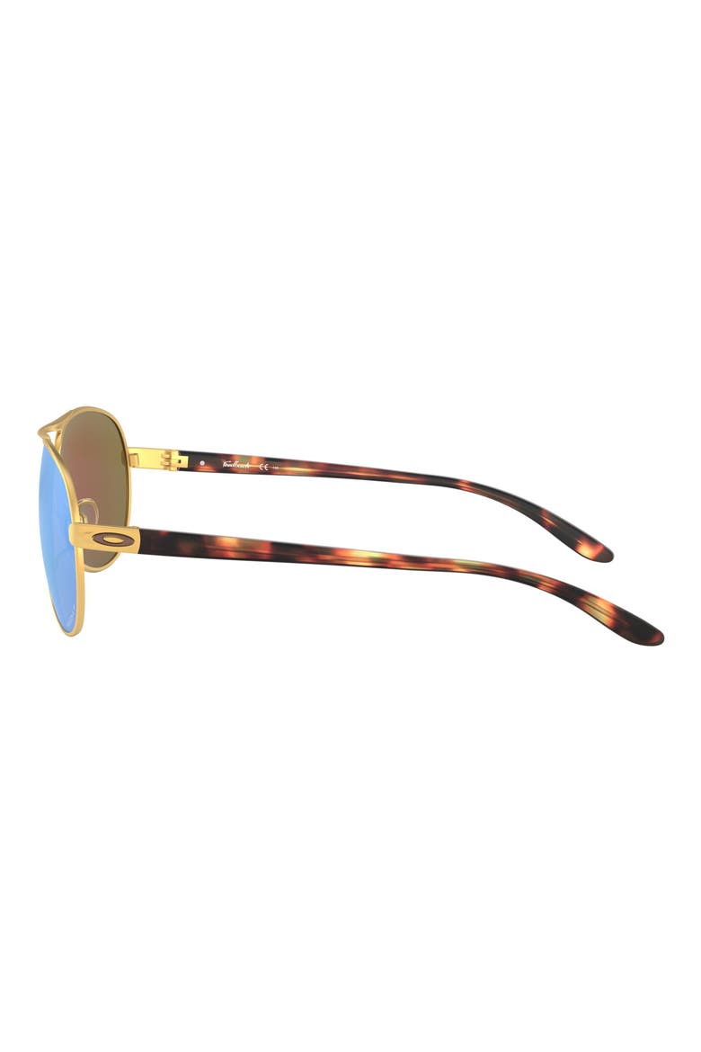 59mm Polarized Aviator Sunglasses, Alternate, color, SATIN GOLD/ PRIZM VIOLET
