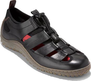 【Cole Haan】ZEROGRAND Tidetrek フィッシャーマンサンダル Men's ZERØGRAND Tidetrek Fisherman Sandals in Black | Cole Haan