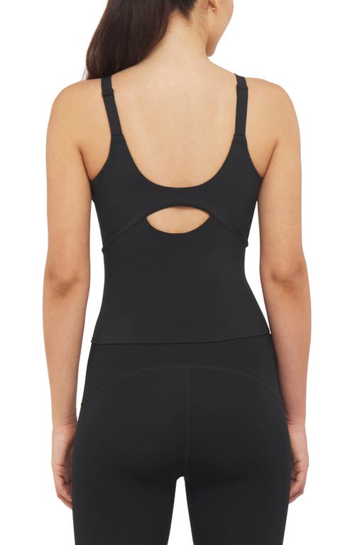 Spanx ® Power Boost Shelf Bra Tank In Very Black