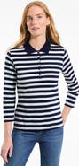Lands' End 3/4 Sleeve Supima Cotton Polo Shirt