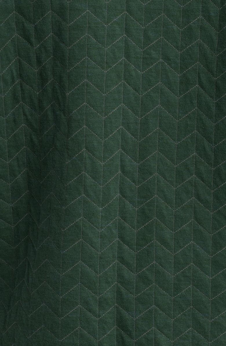 Tommy Bahama Cobble Hill CPO Quilted Snap-Up Shirt Jacket, Alternate, color, Juniper