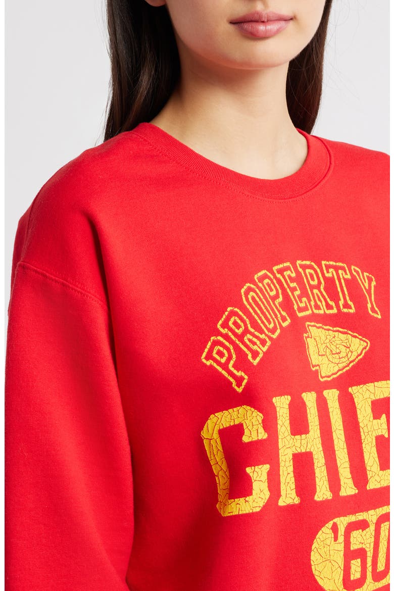 NFL Chiefs Property Graphic Sweatshirt, Alternate, color, RED