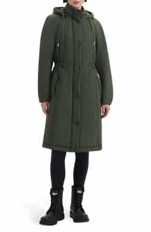 Hunter Isabelle Water Repellent Crinkle Padded Coat