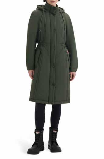 Hunter Isabelle Water Repellent Crinkle Padded Coat