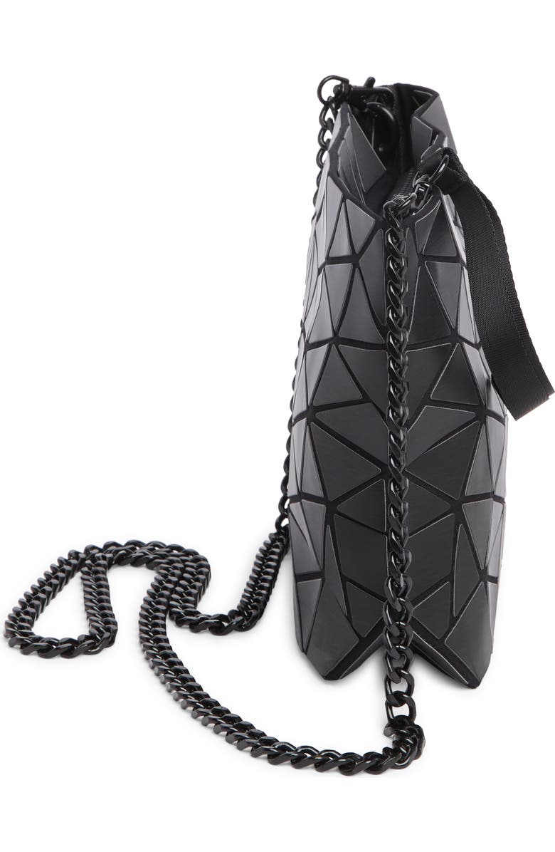 PATRIZIA LUCA Slanted Square Convertible Clutch, Alternate, color, Matte Black